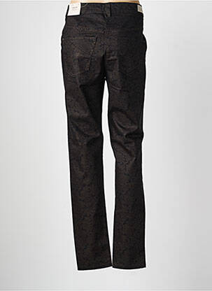 Pantalon slim tissage popeline taille normale noir COPENHAGEN femme