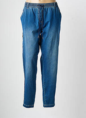 Jeans coupe slim tissage brut taille normale bleu COPENHAGEN femme