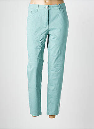 Pantacourt stretch taille normale bleu BRANDTEX femme