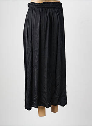 Jupe longue coupe fluide noir PAKO LITTO femme