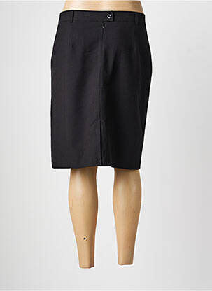 Jupe mi-longue taille normale noir BRANDTEX femme
