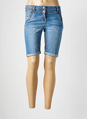 Bermuda taille normale taille normale bleu COASTLINE femme