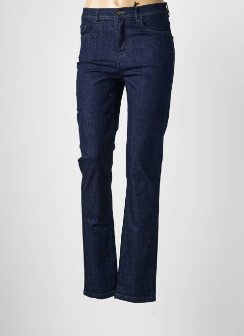 Jeans coupe slim tissage brut taille normale bleu IMPAQT femme