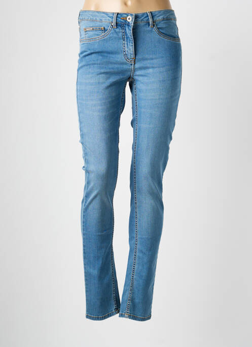 Jeans skinny tissage brut taille normale bleu COPENHAGEN femme