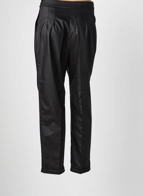 Pantalon slim taille normale taille normale noir HIPPOCAMPE femme