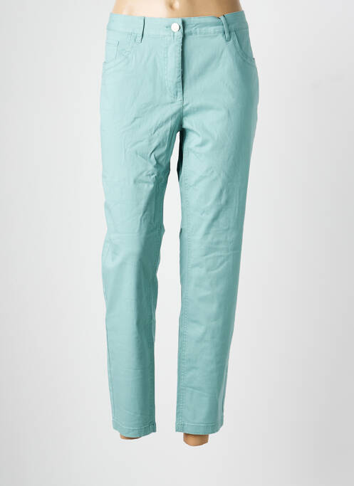 Pantacourt stretch taille normale bleu BRANDTEX femme