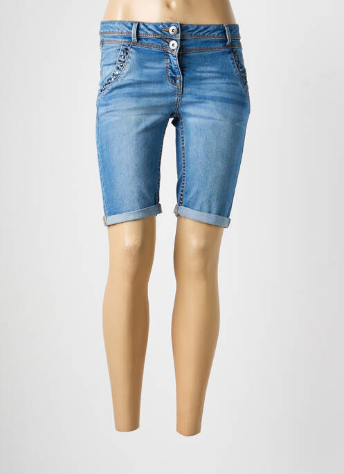 Bermuda taille normale taille normale bleu COASTLINE femme