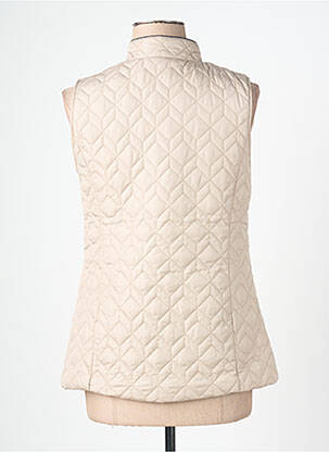 Doudoune poches sans capuche beige BRANDTEX femme