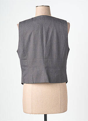 Gilet sans manche poches gris BRANDTEX femme
