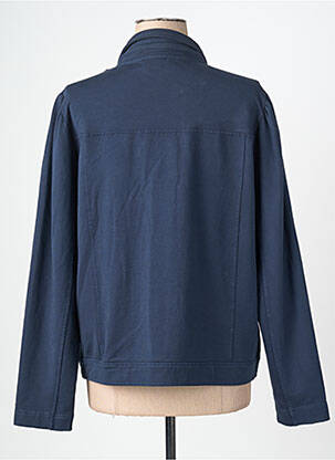 Veste casual poches bleu BRANDTEX femme