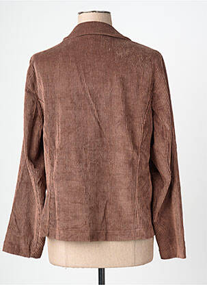 Blazer poches marron SIGNE NATURE femme