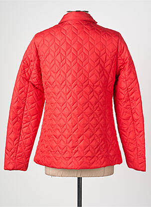 Doudoune manches longues sans capuche rouge BRANDTEX femme