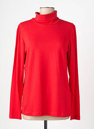 Sous-pull manches longues manches longues rouge BRANDTEX femme