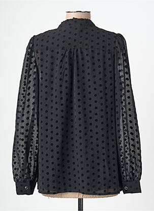 Blouse manches longues manches longues noir BRANDTEX femme