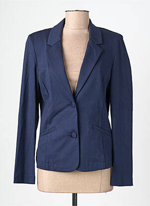 Blazer coupe cintrée bleu BRANDTEX femme
