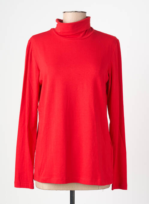 Sous-pull manches longues manches longues rouge BRANDTEX femme