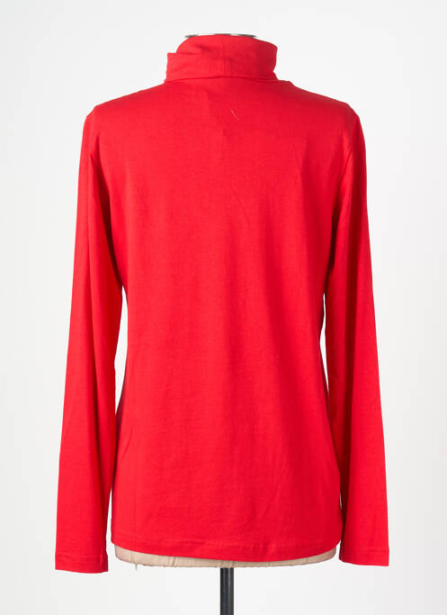 Sous-pull manches longues manches longues rouge BRANDTEX femme