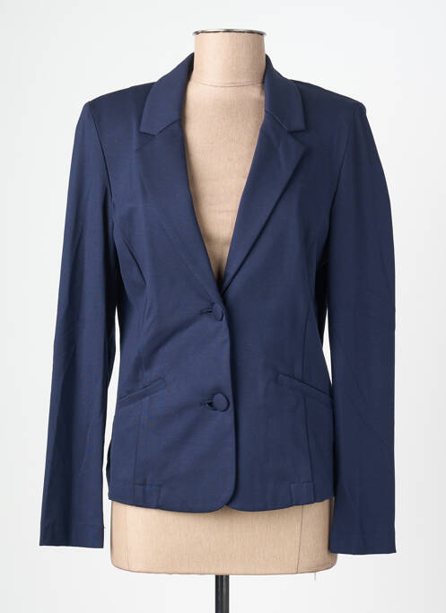 Blazer coupe cintrée bleu BRANDTEX femme