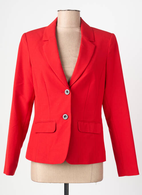 Blazer poches rouge BRANDTEX femme
