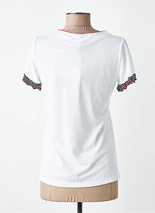 Pyjama manches courtes blanc SENORETTA femme