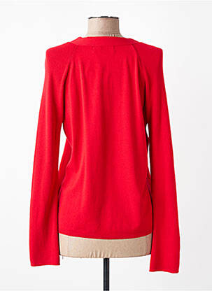 Pull coupe cintrée manches longues rouge ALDO MARTIN'S femme