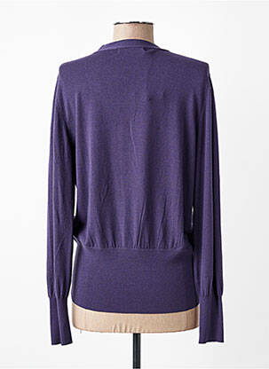 Pull col v manches longues violet ALDO MARTIN'S femme
