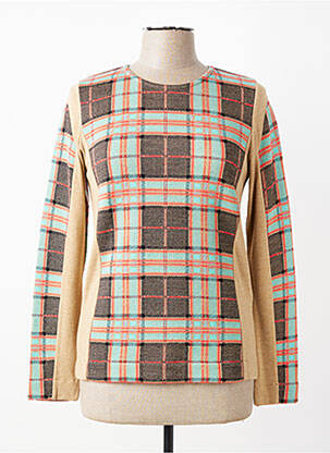 Pull coupe cintrée manches longues beige ALDO MARTIN'S femme