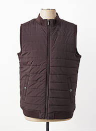 Doudoune poches sans capuche marron CAMBRIDGE homme