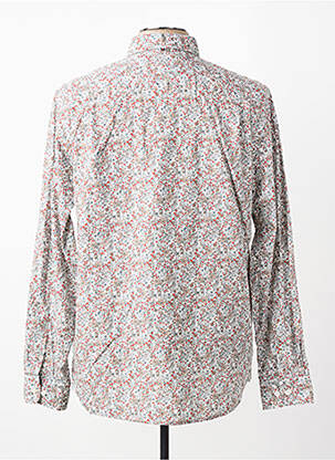 Chemise manches longues imprimé fleurs vert CAMBRIDGE homme
