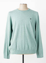 Pull stretch manches longues vert CAMBRIDGE homme