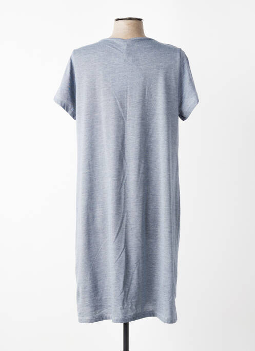 Chemise de nuit imprimé rayures bleu SENORETTA femme