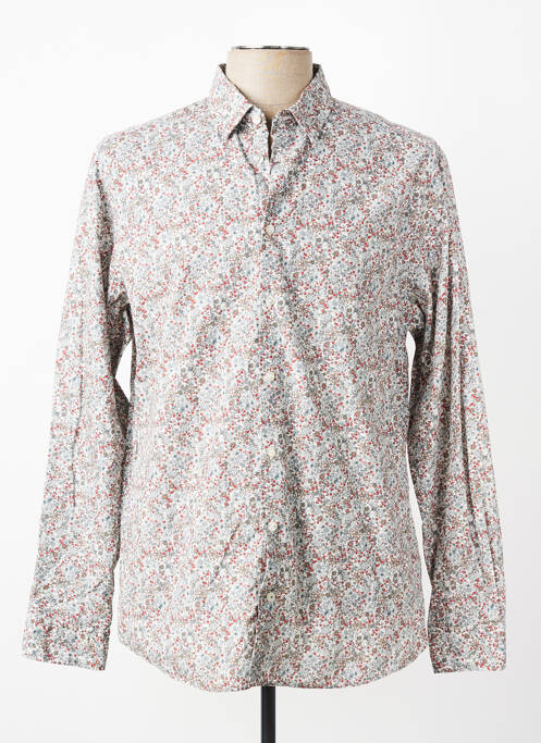 Chemise manches longues coupe cintrée vert CAMBRIDGE homme