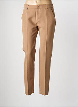 Pantalon slim poches beige SIGNE NATURE femme