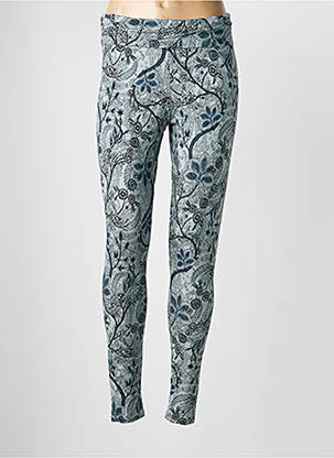 Pantalon slim taille élastique gris ANTIGEL femme