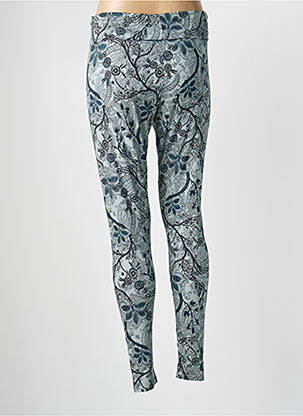 Pantalon slim taille élastique gris ANTIGEL femme