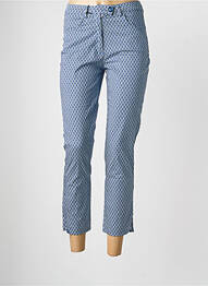 Pantacourt poches bleu EAST DRIVE femme