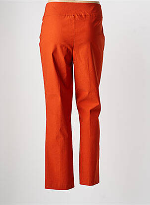 Pantalon droit orange JOSEPH RIBKOFF femme