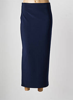 Jupe longue coupe droite bleu JOSEPH RIBKOFF femme