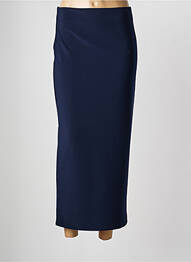 Jupe longue coupe droite bleu JOSEPH RIBKOFF femme