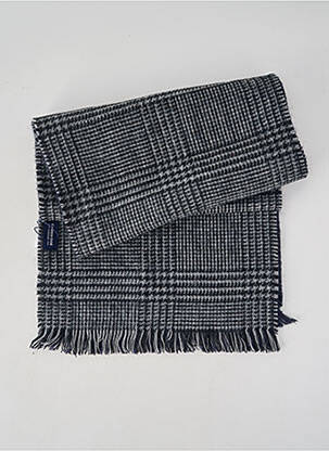 Echarpe tissage chiné bleu CAMBRIDGE homme