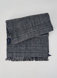 Echarpe tissage chiné bleu CAMBRIDGE homme