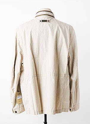 Blouson capuche intégrée dans le col beige CAMEL ACTIVE homme