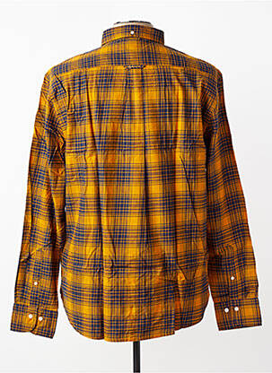 Chemise manches longues poches marron GANT homme