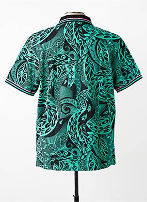 Polo coupe droite manches courtes vert RUCKFIELD homme