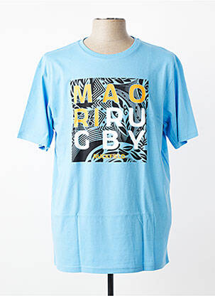 T-shirt stretch manches courtes bleu RUCKFIELD homme