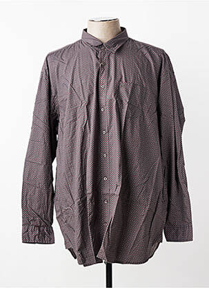 Chemise manches longues poignets boutonnés gris CAMEL ACTIVE homme