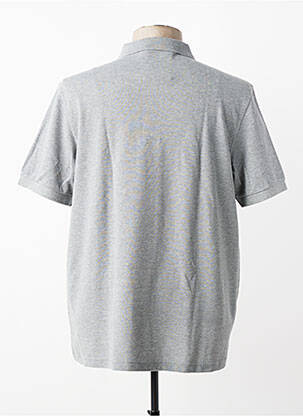 Polo tissage chiné manches courtes gris FRED PERRY homme