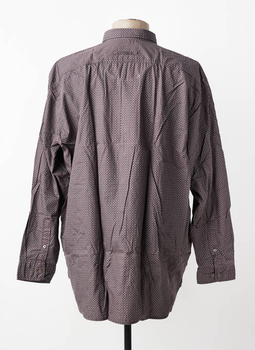 Chemise manches longues poignets boutonnés gris CAMEL ACTIVE homme