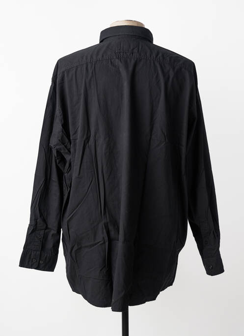 Chemise manches longues poignets boutonnés noir CAMEL ACTIVE homme