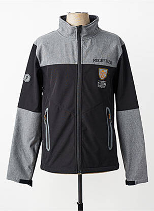 Veste casual finition intérieure doublure polaire noir RUCKFIELD homme